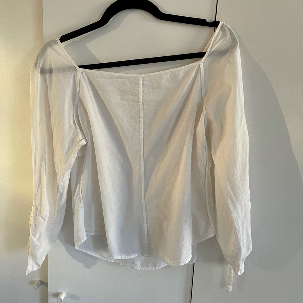 Square neck tunic top